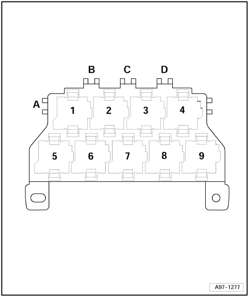 Схема Блока Реле Ауди A6 C6
