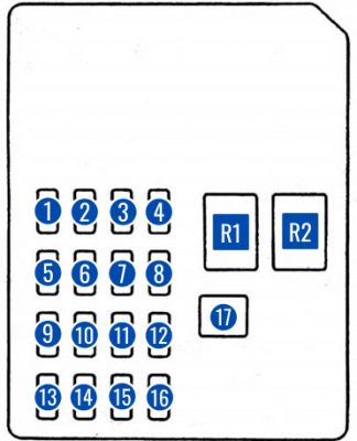 Предохранители мазда атенза 2002