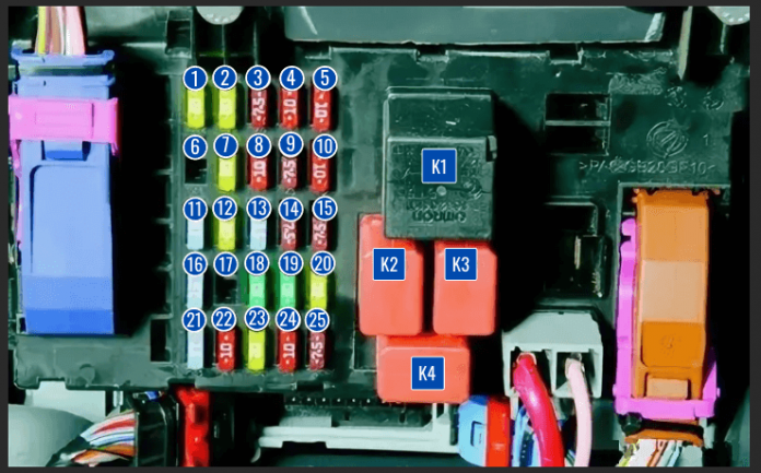 Схема предохранителей фиат альбеа